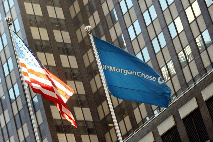 <a><img src="https://www.theepochtimes.com/assets/uploads/2015/09/Chase.jpg" alt="The JP Morgan Chase flag flies near its headquarters in New York. Chase announced that it would modify loan terms and temporarily freeze foreclosures. (DON EMMERT/AFP/Getty Images)" title="The JP Morgan Chase flag flies near its headquarters in New York. Chase announced that it would modify loan terms and temporarily freeze foreclosures. (DON EMMERT/AFP/Getty Images)" width="320" class="size-medium wp-image-1833143"/></a>