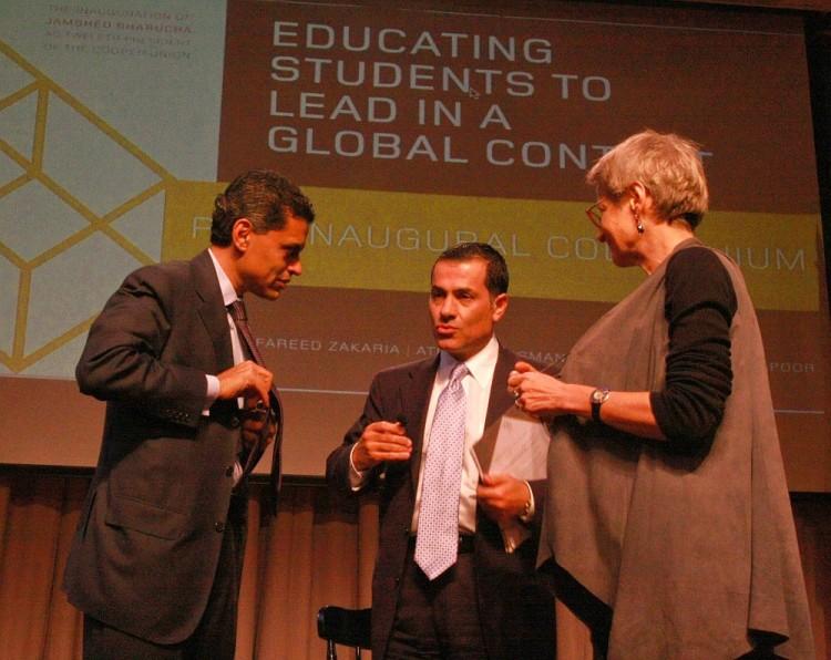 <a><img src="https://www.theepochtimes.com/assets/uploads/2015/09/CooperUnion.jpg" alt="Fareed Zakaria (L), Host of CNN's Fareed Zakaria GPS, talks with fellow panelists Vali Nasr, a professor of International Politics at Tufts University, and Atina Grossman (R), professor of History at The Cooper Union, after they spoke about educating students to lead in a global context at The Cooper Union on Monday. (Zack Stieber/The Epoch Times)" title="Fareed Zakaria (L), Host of CNN's Fareed Zakaria GPS, talks with fellow panelists Vali Nasr, a professor of International Politics at Tufts University, and Atina Grossman (R), professor of History at The Cooper Union, after they spoke about educating students to lead in a global context at The Cooper Union on Monday. (Zack Stieber/The Epoch Times)" width="320" class="size-medium wp-image-1796250"/></a>