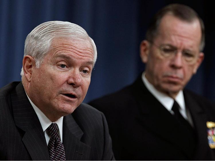 <a><img src="https://www.theepochtimes.com/assets/uploads/2015/09/DFense96330207.jpg" alt="BUDGET CUT: Secretary of Defense Robert Gates (L) and Chairman of the Joint Chiefs of Staff Adm. Mike Mullen deliver remarks about the FY2011 Defense Budget Proposal at the Pentagon earlier this year. Budget cuts are forcing defense contractors such as Lockheed Martin to slash its workforce to cut costs. (Chip Somodevilla/Getty Images)" title="BUDGET CUT: Secretary of Defense Robert Gates (L) and Chairman of the Joint Chiefs of Staff Adm. Mike Mullen deliver remarks about the FY2011 Defense Budget Proposal at the Pentagon earlier this year. Budget cuts are forcing defense contractors such as Lockheed Martin to slash its workforce to cut costs. (Chip Somodevilla/Getty Images)" width="320" class="size-medium wp-image-1814928"/></a>