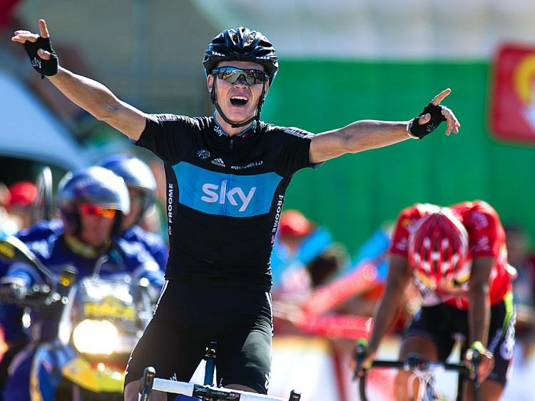 <a><img class="size-medium wp-image-1797977" title="Chris Froome crosses the finish line just ahead of race leader Juan Jose Cobo to win Stage 17 of the 2011 Vuelta a Espa&#241a. (Jaime Reina/AFP/Getty Images)" src="https://www.theepochtimes.com/assets/uploads/2015/09/FroomeWin123985983WEB.jpg" alt="Chris Froome crosses the finish line just ahead of race leader Juan Jose Cobo to win Stage 17 of the 2011 Vuelta a Espa&#241a. (Jaime Reina/AFP/Getty Images)" width="350"/></a>