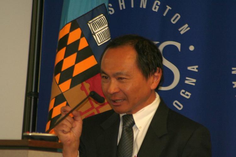<a><img src="https://www.theepochtimes.com/assets/uploads/2015/09/Fukuyama01.jpg" alt="MICROFINANCE: Dr. Francis Fukuyama explains why poor communities may have their own sources of wealth. He spoke April 17 as the keynote speaker at the School of Advanced International Studies (SAIS), John Hopkins University. Dr. Fukuyama is currently Director of the International Development Program at Hopkins. (Gary Feurerberg/The Epoch Times)" title="MICROFINANCE: Dr. Francis Fukuyama explains why poor communities may have their own sources of wealth. He spoke April 17 as the keynote speaker at the School of Advanced International Studies (SAIS), John Hopkins University. Dr. Fukuyama is currently Director of the International Development Program at Hopkins. (Gary Feurerberg/The Epoch Times)" width="320" class="size-medium wp-image-1828580"/></a>