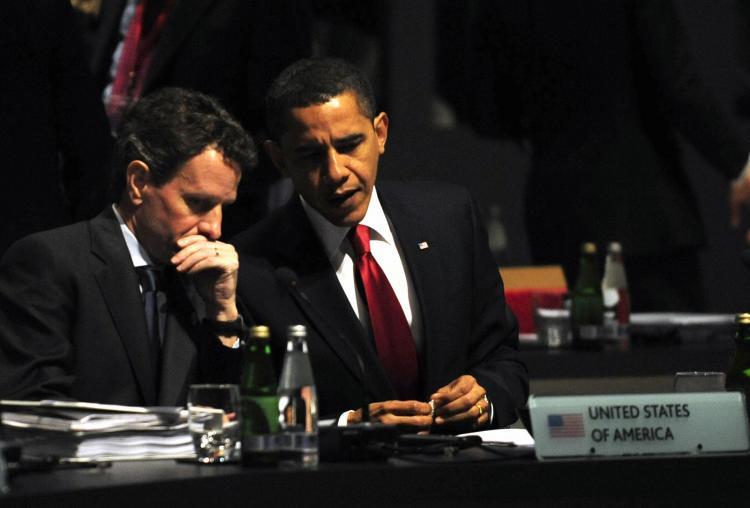 <a><img src="https://www.theepochtimes.com/assets/uploads/2015/09/G20_85767018.jpg" alt="U.S.President Barack Obama (R) and U.S. Treasury Secretary Timothy Geithner take part in a round table meeting in London on April 2, 2009 during the G20 summit. (Dominique Faget/AFP/Getty Images)" title="U.S.President Barack Obama (R) and U.S. Treasury Secretary Timothy Geithner take part in a round table meeting in London on April 2, 2009 during the G20 summit. (Dominique Faget/AFP/Getty Images)" width="320" class="size-medium wp-image-1828958"/></a>