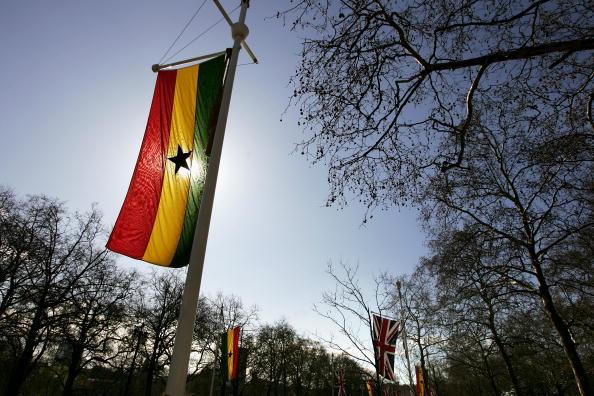 <a><img class="size-large wp-image-1780782" title="Ghanaian and United Kingdom flags fly along The Mall in London, England. (Photo by Bruno Vincent/Getty Images)" src="https://www.theepochtimes.com/assets/uploads/2015/09/GhanaFlag.jpg" alt="Ghanaian and United Kingdom flags fly along The Mall in London, England. (Photo by Bruno Vincent/Getty Images)" width="590" height="393"/></a>