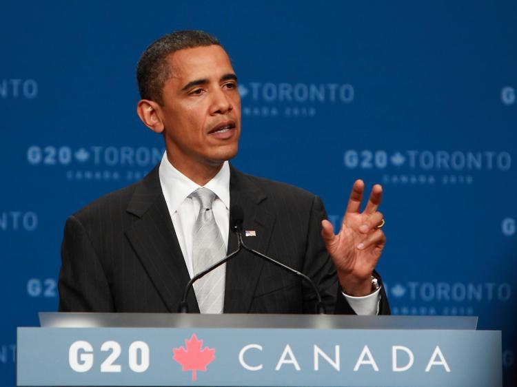 <a><img src="https://www.theepochtimes.com/assets/uploads/2015/09/IMG_2882.JPG" alt="President Obama speaks at the conclusion of the G20 Summit in Toronto, Canada, June 27.  (Sam Du/The Epoch Times)" title="President Obama speaks at the conclusion of the G20 Summit in Toronto, Canada, June 27.  (Sam Du/The Epoch Times)" width="320" class="size-medium wp-image-1818060"/></a>