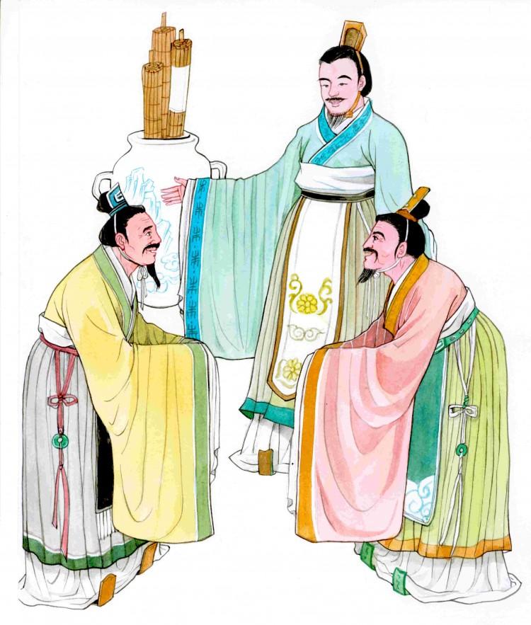 <a><img class="size-medium wp-image-1780635" title="The kings of two neighbouring kingdoms who sought King Wen's judgment for a boundary conflict were so moved by the courtesy, mutual consideration, and gentlemanly conduct of the Zhou people that they both decided to give the disputed land to the other. (Blue Hsiao/The Epoch Times)" src="https://www.theepochtimes.com/assets/uploads/2015/09/KingWen_BlueHsiao_ET.jpg" alt="The kings of two neighbouring kingdoms who sought King Wen's judgment for a boundary conflict were so moved by the courtesy, mutual consideration, and gentlemanly conduct of the Zhou people that they both decided to give the disputed land to the other. (Blue Hsiao/The Epoch Times)" width="320" height="229"/></a>
