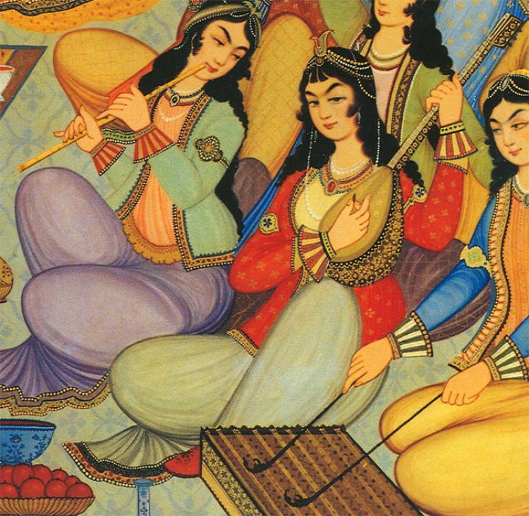 <a><img src="https://www.theepochtimes.com/assets/uploads/2015/09/Mehmooni2.jpg" alt="A wall painting of musicians performing from 17th century Persia.  (Courtesy of Mehdi Hosseini)" title="A wall painting of musicians performing from 17th century Persia.  (Courtesy of Mehdi Hosseini)" width="320" class="size-medium wp-image-1827989"/></a>