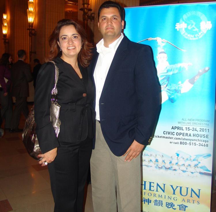 <a><img src="https://www.theepochtimes.com/assets/uploads/2015/09/Mexican96couple.JPG" alt="Mrs. Quinones, a general manager with CCC ITW, standing with her husband, Agustin Quinones, at the Shen Yun performance on April 17, at Chicago's Civic Opera House. (Charlie Lu/The Epoch Times)" title="Mrs. Quinones, a general manager with CCC ITW, standing with her husband, Agustin Quinones, at the Shen Yun performance on April 17, at Chicago's Civic Opera House. (Charlie Lu/The Epoch Times)" width="320" class="size-medium wp-image-1805360"/></a>