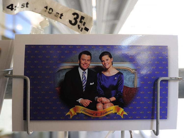 <a><img src="https://www.theepochtimes.com/assets/uploads/2015/09/Prnvxc100368578.jpg" alt="ROYAL MATRIMONY: Close-up of a postcard featuring Swedish Crown Princess Victoria and her fiance, Daniel Westling sitting on a rack near the Royal Castle in Stockholm on May 24, where the royal wedding will be held. Stockholm is awash in merchandising celebrating the marriage, the first for the royal family since the current King and Queen married in 1976. (Olivier Morin/AFP/Getty Images)" title="ROYAL MATRIMONY: Close-up of a postcard featuring Swedish Crown Princess Victoria and her fiance, Daniel Westling sitting on a rack near the Royal Castle in Stockholm on May 24, where the royal wedding will be held. Stockholm is awash in merchandising celebrating the marriage, the first for the royal family since the current King and Queen married in 1976. (Olivier Morin/AFP/Getty Images)" width="320" class="size-medium wp-image-1819458"/></a>