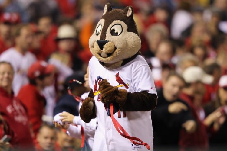 <a><img src="https://www.theepochtimes.com/assets/uploads/2015/09/RallySquirrel129237283.jpg" alt="The Saint Louis Rally Squirrel runs around Busch Stadium during Game 5 of the NLCS. The Rally Squirrel will be going 'nuts' for the Cardinals during the World Series. (Jamie Squire/Getty Images)" title="The Saint Louis Rally Squirrel runs around Busch Stadium during Game 5 of the NLCS. The Rally Squirrel will be going 'nuts' for the Cardinals during the World Series. (Jamie Squire/Getty Images)" width="400" class="size-medium wp-image-1796171"/></a>