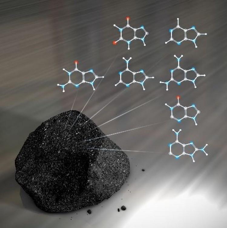 <a><img class="size-full wp-image-1799431" title="Meteorites contain a large variety of nucleobases, an essential building block of DNA. (NASA's Goddard Space Flight Center/Chris Smith)" src="https://www.theepochtimes.com/assets/uploads/2015/09/Rock.jpg" alt="" width="750" height="756"/></a>