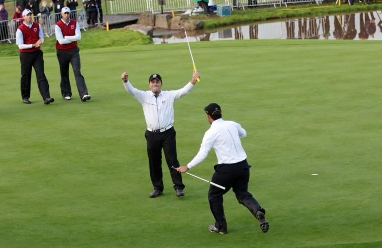 <a><img src="https://www.theepochtimes.com/assets/uploads/2015/09/RyderCup104683838.jpg" alt="Europeans Francesco Molinari and Edoardo Molinari (R) celebrate during the Fourball & Foursome Matches at the Ryder Cup. (Andrew Redington/Getty Images )" title="Europeans Francesco Molinari and Edoardo Molinari (R) celebrate during the Fourball & Foursome Matches at the Ryder Cup. (Andrew Redington/Getty Images )" width="320" class="size-medium wp-image-1813942"/></a>