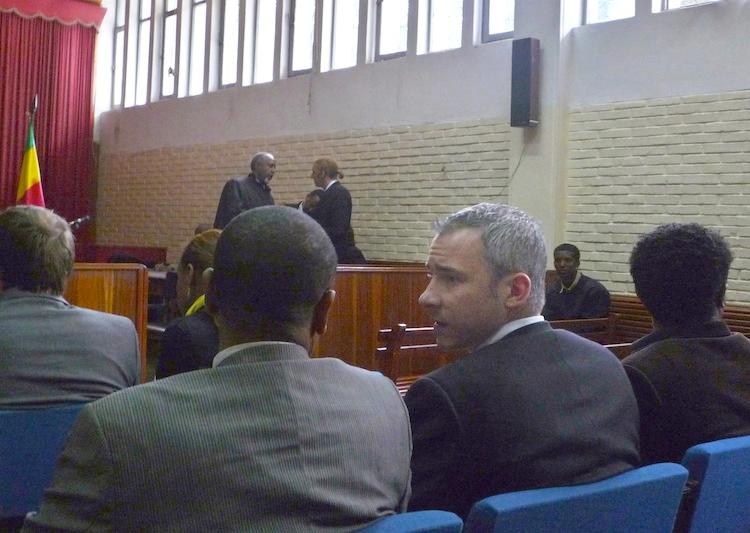 <a><img class="size-large wp-image-1794600" title="Swedish journalist Martin Schibbye in Ethiopian courtroom" src="https://www.theepochtimes.com/assets/uploads/2015/09/Swed-136045062-750.jpg" alt="Swedish journalist Martin Schibbye in Ethiopian courtroom" width="590" height="419"/></a>