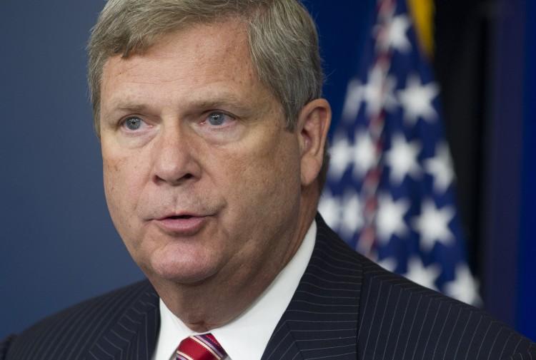 <a><img class="size-large wp-image-1782014" title="U.S. Secretary of Agriculture Tom Vilsack (D) speaks at the White House, July 18. When Secretary Vilsack was governor of Iowa, he issued an Executive Order on July 4, 2005, that restored ex-felons voting rights. It was reversed by Gov. Terry Branstad (R) on Jan. 14, 2011. (SAUL LOEB/AFP/Getty)" src="https://www.theepochtimes.com/assets/uploads/2015/09/Tom+Vilsack_148525838.jpg" alt="U.S. Secretary of Agriculture Tom Vilsack (D) speaks at the White House, July 18. When Secretary Vilsack was governor of Iowa, he issued an Executive Order on July 4, 2005, that restored ex-felons voting rights. It was reversed by Gov. Terry Branstad (R) on Jan. 14, 2011. (SAUL LOEB/AFP/Getty)" width="590" height="397"/></a>