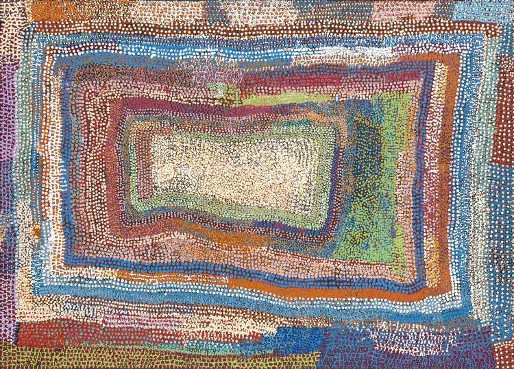 <a><img src="https://www.theepochtimes.com/assets/uploads/2015/09/TommyMichell.jpg" alt="(Tommy Mitchell, courtesy Warakurna Artists Aboriginal Corporation)" title="(Tommy Mitchell, courtesy Warakurna Artists Aboriginal Corporation)" width="575" class="size-medium wp-image-1797752"/></a>