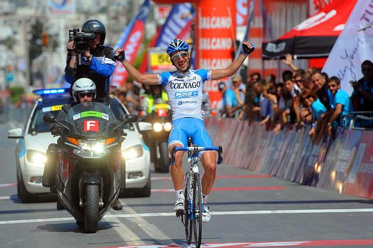 <a><img class="size-full wp-image-1788340" title="TurkeyFive" src="https://www.theepochtimes.com/assets/uploads/2015/09/TurkeyFive.jpg" alt="Andrea Di Corrado of Colnago attacked the breakaway and rode home alone to his first professional win in Stage Five of the Tour of Turkey. (TourofTurkey.org)" width="750" height="500"/></a>