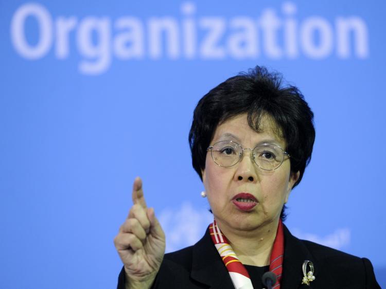 <a><img src="https://www.theepochtimes.com/assets/uploads/2015/09/WHO-DG-107064647.jpg" alt="The Director-General of the World Health Organization (WHO) Margaret Chan speaks during a press conference to present the 'The World Health Report 2010' at the German health ministry in Berlin on November 22, 2010. More than 100 million people are plunged into poverty every year by illness or 'catastrophic' medical bills, the WHO said, launching a global drive for universal health care. (Odd Andersen/AFP/Getty Images)" title="The Director-General of the World Health Organization (WHO) Margaret Chan speaks during a press conference to present the 'The World Health Report 2010' at the German health ministry in Berlin on November 22, 2010. More than 100 million people are plunged into poverty every year by illness or 'catastrophic' medical bills, the WHO said, launching a global drive for universal health care. (Odd Andersen/AFP/Getty Images)" width="320" class="size-medium wp-image-1809387"/></a>