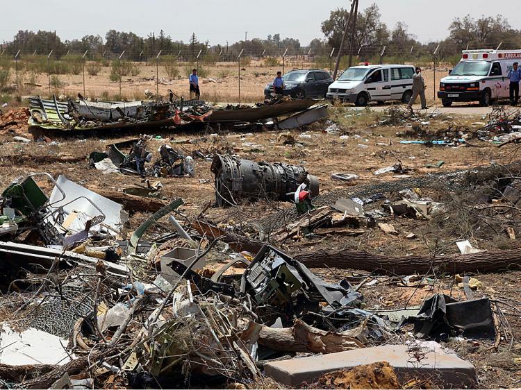 <a><img src="https://www.theepochtimes.com/assets/uploads/2015/09/aafriqya99171053.jpg" alt="A picture shows the crash site of an Afriqiyah Airways passenger plane in Tripoli on May 13, 2010. (Mahmud Turkia/AFP/Getty Images)" title="A picture shows the crash site of an Afriqiyah Airways passenger plane in Tripoli on May 13, 2010. (Mahmud Turkia/AFP/Getty Images)" width="320" class="size-medium wp-image-1819931"/></a>