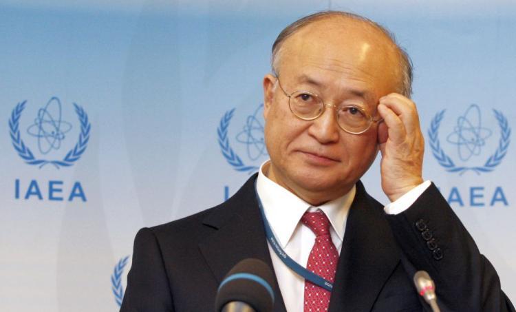 <a><img src="https://www.theepochtimes.com/assets/uploads/2015/09/amano_97200933.jpg" alt="Yukiya Amano chief of the International Atomic Energy Agency holds a press conference after a board of governors meeting in Vienna on March 1. Amano, the new chief of the U.N. atomic watchdog, accused Iran of not cooperating sufficiently with an investigation into its contested nuclear activities. (Dieter Nagl/AFP/Getty Images)" title="Yukiya Amano chief of the International Atomic Energy Agency holds a press conference after a board of governors meeting in Vienna on March 1. Amano, the new chief of the U.N. atomic watchdog, accused Iran of not cooperating sufficiently with an investigation into its contested nuclear activities. (Dieter Nagl/AFP/Getty Images)" width="320" class="size-medium wp-image-1822547"/></a>