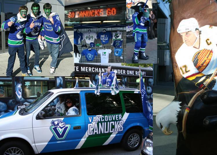 <a><img src="https://www.theepochtimes.com/assets/uploads/2015/09/canucksfever1.jpg" alt="FORMS OF SUPPORT: A montage of fans support for the Vancouver Canucks during the NHL playoffs. (Karl Yu)" title="FORMS OF SUPPORT: A montage of fans support for the Vancouver Canucks during the NHL playoffs. (Karl Yu)" width="320" class="size-medium wp-image-1828351"/></a>