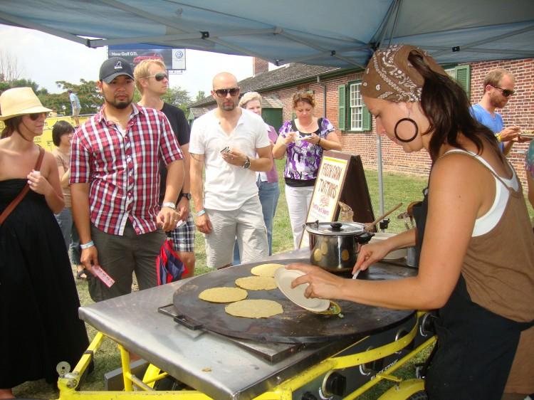 <a><img src="https://www.theepochtimes.com/assets/uploads/2015/09/chocosol.JPG" alt="Participants wait for corn tortillas during last year's Conscious Food Festival. This year's event will run on Aug. 13-14. (Martin Wojtunik)" title="Participants wait for corn tortillas during last year's Conscious Food Festival. This year's event will run on Aug. 13-14. (Martin Wojtunik)" width="320" class="size-medium wp-image-1799516"/></a>