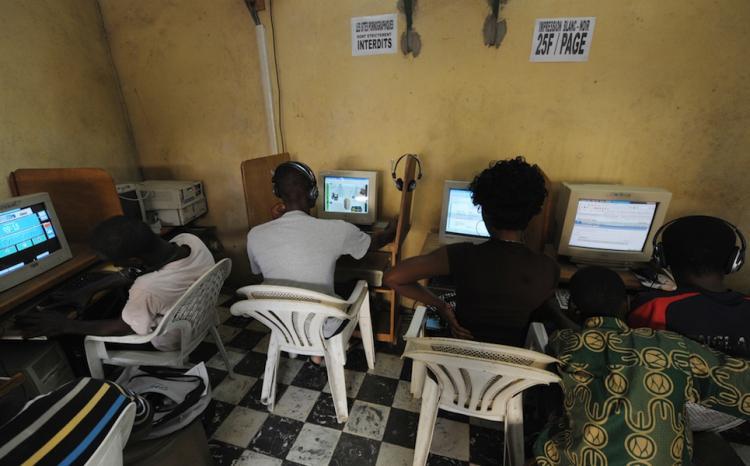 <a><img src="https://www.theepochtimes.com/assets/uploads/2015/09/cyber97599501.jpg" alt="Young people browsing the Internet in a cybercafe in Abidjan on August 11, 2009. The Ivory Coast, the economic powerhouse of west Africa, has also become a leader in cybercrime.  (Issouf Sanogo/Getty Images )" title="Young people browsing the Internet in a cybercafe in Abidjan on August 11, 2009. The Ivory Coast, the economic powerhouse of west Africa, has also become a leader in cybercrime.  (Issouf Sanogo/Getty Images )" width="320" class="size-medium wp-image-1818872"/></a>