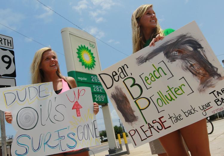 <a><img src="https://www.theepochtimes.com/assets/uploads/2015/09/girls102362884.jpg" alt="Two Girls protest against the BP oil company in front of a BP gas station. Thousands of people around the world will join hands against offshore oil drilling this Saturday in the Hands Across the Sand event with a clear message: 'No to offshore oil drilling, yes to clean energy' (Joe Raedle/Getty Images)" title="Two Girls protest against the BP oil company in front of a BP gas station. Thousands of people around the world will join hands against offshore oil drilling this Saturday in the Hands Across the Sand event with a clear message: 'No to offshore oil drilling, yes to clean energy' (Joe Raedle/Getty Images)" width="320" class="size-medium wp-image-1818151"/></a>