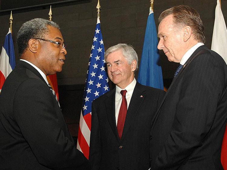 <a><img src="https://www.theepochtimes.com/assets/uploads/2015/09/haitcon.jpg" alt="RECONSTRUCTION: Canadian Foreign Affairs Minister Lawrence Cannon (C) and Minister of State for the Americas, Peter Kent (R), welcome Haiti's Prime Minister, Jean-Max Bellerive (L), to the opening session of the Ministerial Preparatory Conference in Montreal on Jan. 25, 2010. (Courtesy of Department of Foreign Affairs and International Trade Canada)" title="RECONSTRUCTION: Canadian Foreign Affairs Minister Lawrence Cannon (C) and Minister of State for the Americas, Peter Kent (R), welcome Haiti's Prime Minister, Jean-Max Bellerive (L), to the opening session of the Ministerial Preparatory Conference in Montreal on Jan. 25, 2010. (Courtesy of Department of Foreign Affairs and International Trade Canada)" width="320" class="size-medium wp-image-1823681"/></a>