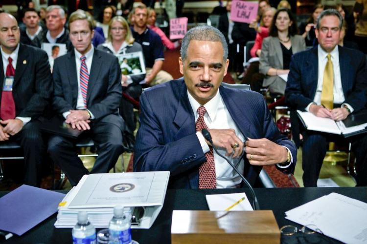 <a><img src="https://www.theepochtimes.com/assets/uploads/2015/09/holder.jpg" alt="Attorney General Eric Holder arrives for a hearing before the Senate Judiciary Committee on Capitol Hill Nov. 18 in Washington, DC. The hearing was to examine the 'Oversight of the Department of Justice.'  (Alex Wong/Getty Images)" title="Attorney General Eric Holder arrives for a hearing before the Senate Judiciary Committee on Capitol Hill Nov. 18 in Washington, DC. The hearing was to examine the 'Oversight of the Department of Justice.'  (Alex Wong/Getty Images)" width="320" class="size-medium wp-image-1825164"/></a>