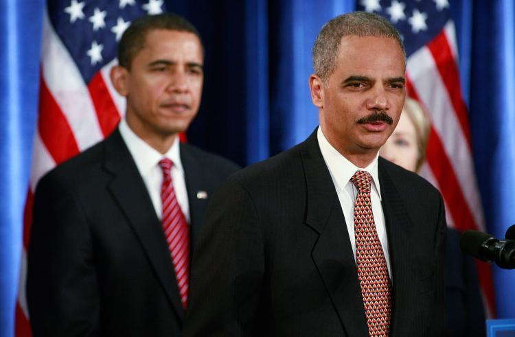 <a><img src="https://www.theepochtimes.com/assets/uploads/2015/09/holder83871617.jpg" alt="President-elect Barack Obama listens to attorney general-select Eric Holder (R) at a press conference at the Hilton Hotel Dec. 1, 2008. (Scott Olson/Getty Images)" title="President-elect Barack Obama listens to attorney general-select Eric Holder (R) at a press conference at the Hilton Hotel Dec. 1, 2008. (Scott Olson/Getty Images)" width="320" class="size-medium wp-image-1832578"/></a>