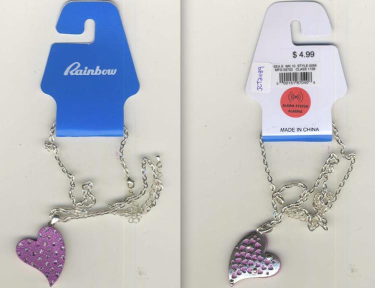 <a><img src="https://www.theepochtimes.com/assets/uploads/2015/09/lead-china.jpg" alt="A Rainbow Apparel of America Inc. necklace, made in China, for children containing potentially deadly lead. This is the fourth violation Rainbow Appeal has had in a year with products containing lead.  (Courtesy Office of the Attorney General of California )" title="A Rainbow Apparel of America Inc. necklace, made in China, for children containing potentially deadly lead. This is the fourth violation Rainbow Appeal has had in a year with products containing lead.  (Courtesy Office of the Attorney General of California )" width="320" class="size-medium wp-image-1817507"/></a>
