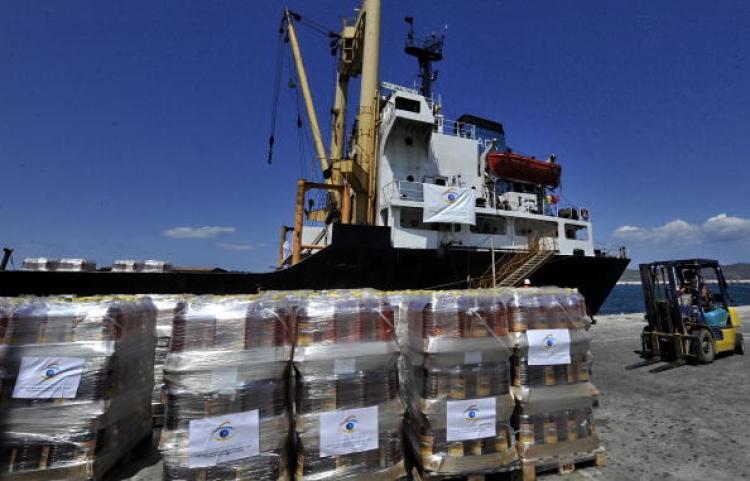 <a><img src="https://www.theepochtimes.com/assets/uploads/2015/09/libyan_ship_102746700.jpg" alt="Workers load supplies onto the Libyan cargo ship Al-Amal southeast of Athens on July 9. The ship was intercepted by the Israeli Navy at sea late Tuesday. (Louisa Gouliamaki/AFP/Getty Images)" title="Workers load supplies onto the Libyan cargo ship Al-Amal southeast of Athens on July 9. The ship was intercepted by the Israeli Navy at sea late Tuesday. (Louisa Gouliamaki/AFP/Getty Images)" width="320" class="size-medium wp-image-1817464"/></a>