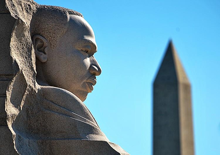 <a><img src="https://www.theepochtimes.com/assets/uploads/2015/09/martin_luther_king_121722529.jpg" alt="STANDING TALL: The 'Stone of Hope' sculpture of Martin Luther King by Chinese artist Lei Yixin opened to public display on Aug. 22, at the Martin Luther King Jr. Memorial in Washington, D.C. The memorial is the first on the National Mall to honor an African-American and the first to honor a person who did not serve as president. (Mandel Ngan/AFP/Getty Images)" title="STANDING TALL: The 'Stone of Hope' sculpture of Martin Luther King by Chinese artist Lei Yixin opened to public display on Aug. 22, at the Martin Luther King Jr. Memorial in Washington, D.C. The memorial is the first on the National Mall to honor an African-American and the first to honor a person who did not serve as president. (Mandel Ngan/AFP/Getty Images)" width="575" class="size-medium wp-image-1798970"/></a>