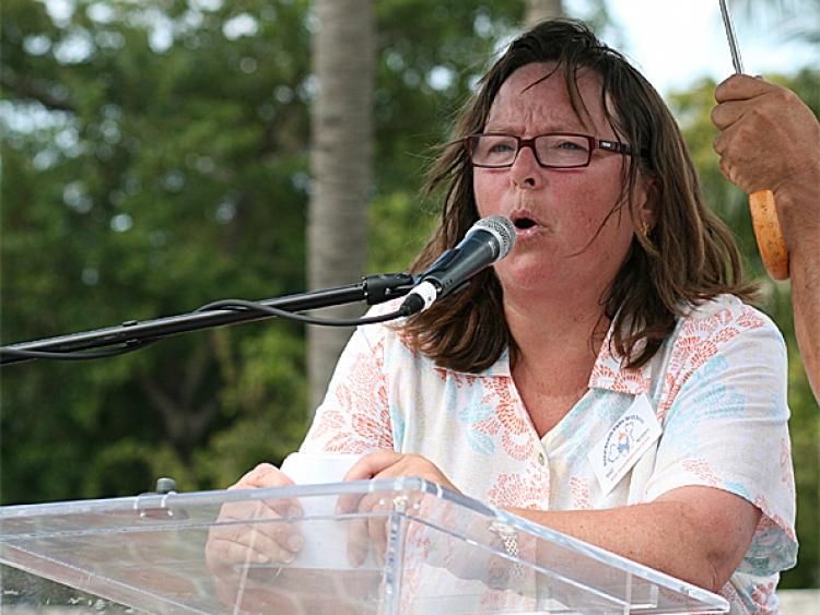 <a><img src="https://www.theepochtimes.com/assets/uploads/2015/09/moamoa.jpg" alt="Maureen Gamrecki, Florida Liaison for the Human Rights Torch Relay, addresses the audience. (James Fish/The Epoch Times)" title="Maureen Gamrecki, Florida Liaison for the Human Rights Torch Relay, addresses the audience. (James Fish/The Epoch Times)" width="320" class="size-medium wp-image-1835134"/></a>