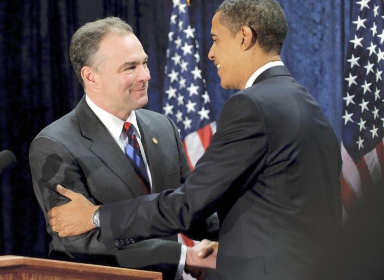 <a><img src="https://www.theepochtimes.com/assets/uploads/2015/09/obam84212278.jpg" alt="US President-elect Barack Obama shakes hands with Virginia Governor Tim Kaine after announcing him as DNC chairman during a press conference January 8, 2009 in Washington, DC. (Mandel Ngan/AFP/Getty Images)" title="US President-elect Barack Obama shakes hands with Virginia Governor Tim Kaine after announcing him as DNC chairman during a press conference January 8, 2009 in Washington, DC. (Mandel Ngan/AFP/Getty Images)" width="320" class="size-medium wp-image-1831487"/></a>