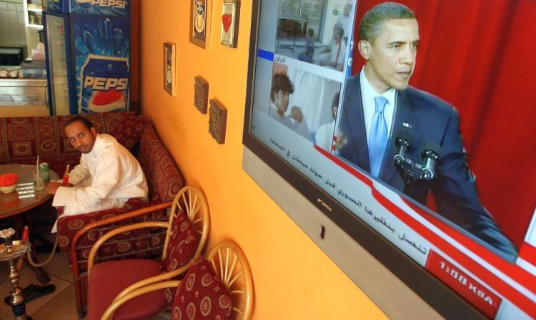 <a><img src="https://www.theepochtimes.com/assets/uploads/2015/09/obama88201026.jpg" alt="A customer listens to U.S. President Barack Obama as he delivers a speech at Cairo University, at a coffee shop in the Gulf emirate of Dubai June 2009. Obama said he does not want to keep troops in Afghanistan although there will be close to 68,000. The p (Karim Sahib/AFP/Getty Images)" title="A customer listens to U.S. President Barack Obama as he delivers a speech at Cairo University, at a coffee shop in the Gulf emirate of Dubai June 2009. Obama said he does not want to keep troops in Afghanistan although there will be close to 68,000. The p (Karim Sahib/AFP/Getty Images)" width="320" class="size-medium wp-image-1824093"/></a>