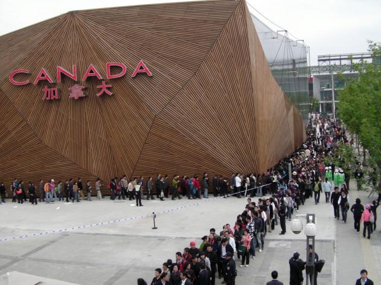 <a><img src="https://www.theepochtimes.com/assets/uploads/2015/09/pav0402-hr.jpg" alt="Crowds stand in line outside the Canada Pavilion at Expo 2010 in Shanghai. The expo, the biggest in history, runs from May 1 to Oct. 31. (Department of Canadian Heritage)" title="Crowds stand in line outside the Canada Pavilion at Expo 2010 in Shanghai. The expo, the biggest in history, runs from May 1 to Oct. 31. (Department of Canadian Heritage)" width="320" class="size-medium wp-image-1819955"/></a>