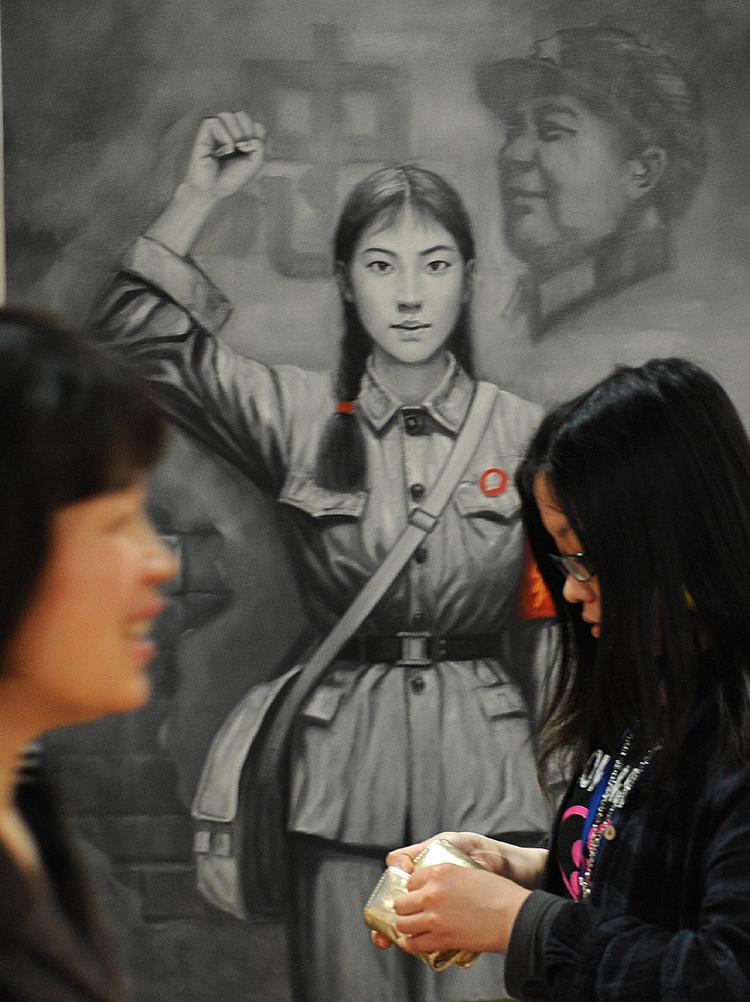 <a><img src="https://www.theepochtimes.com/assets/uploads/2015/09/raung80724162.jpg" alt="Two Chinese women walk past a painting of a Red Guard from China's Cultural Revolution period at an art exhibit in Shanghai on April 17, 2008. (Mark Ralston/AFP/Getty Images)" title="Two Chinese women walk past a painting of a Red Guard from China's Cultural Revolution period at an art exhibit in Shanghai on April 17, 2008. (Mark Ralston/AFP/Getty Images)" width="320" class="size-medium wp-image-1825972"/></a>
