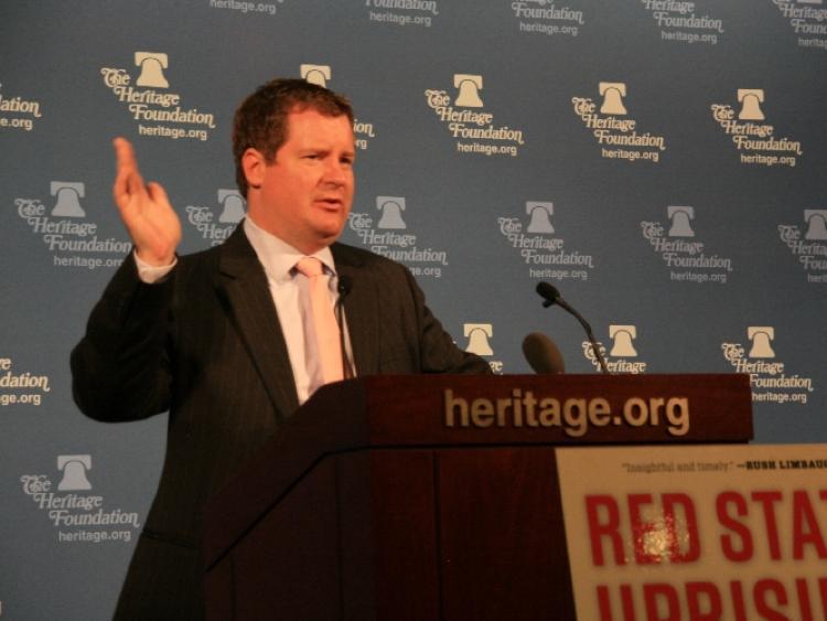 <a><img src="https://www.theepochtimes.com/assets/uploads/2015/09/redstate_erickson.jpg" alt="TEA PARTY MANIFESTO?: Erick Erickson, conservative blogger and author of a newly published book, Red State Uprising: How to Take Back America, speaks at the Heritage Foundation October 14 at a book event. (Andrea Hayley/The Epoch Times)" title="TEA PARTY MANIFESTO?: Erick Erickson, conservative blogger and author of a newly published book, Red State Uprising: How to Take Back America, speaks at the Heritage Foundation October 14 at a book event. (Andrea Hayley/The Epoch Times)" width="320" class="size-medium wp-image-1813421"/></a>
