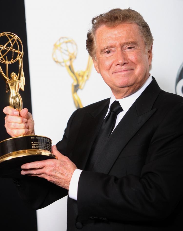 <a><img src="https://www.theepochtimes.com/assets/uploads/2015/09/regis_81652419regis_81652419." alt="TV host Regis Philbin poses with the Lifetime Achievement at the 35th Annual Daytime Emmy Awards held at the Kodak Theatre on June 20, 2008 in Hollywood, California. Regis Philbin has been selected to host the 2010 Daytime Emmy Awards.  (Frederick M. Brown/Getty Images)" title="TV host Regis Philbin poses with the Lifetime Achievement at the 35th Annual Daytime Emmy Awards held at the Kodak Theatre on June 20, 2008 in Hollywood, California. Regis Philbin has been selected to host the 2010 Daytime Emmy Awards.  (Frederick M. Brown/Getty Images)" width="300" class="size-medium wp-image-1819778"/></a>