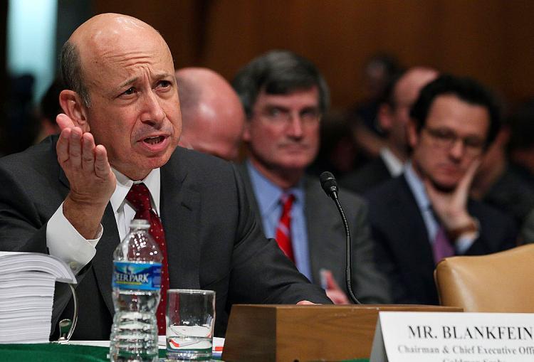 <a><img src="https://www.theepochtimes.com/assets/uploads/2015/09/sachx98707378.jpg" alt="Lloyd Blankfein, chairman and CEO of The Goldman Sachs Group, testifies before the Senate Homeland Security and Governmental Affairs Investigations Subcommittee on Capitol Hill on April 27, 2010 in Washington, DC. (Mark Wilson/Getty Images)" title="Lloyd Blankfein, chairman and CEO of The Goldman Sachs Group, testifies before the Senate Homeland Security and Governmental Affairs Investigations Subcommittee on Capitol Hill on April 27, 2010 in Washington, DC. (Mark Wilson/Getty Images)" width="320" class="size-medium wp-image-1817354"/></a>