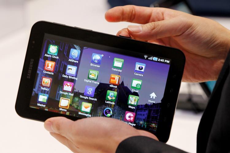 <a><img src="https://www.theepochtimes.com/assets/uploads/2015/09/samsung_galaxy_tab103780684.jpg" alt="Samsung Galaxy Tab: More details about Samsung's new device were released this week. AT&T, T-Mobile, Sprint, and Verizon will be supported by the tablet computer. (Sean Gallup/Getty Images)" title="Samsung Galaxy Tab: More details about Samsung's new device were released this week. AT&T, T-Mobile, Sprint, and Verizon will be supported by the tablet computer. (Sean Gallup/Getty Images)" width="320" class="size-medium wp-image-1814566"/></a>