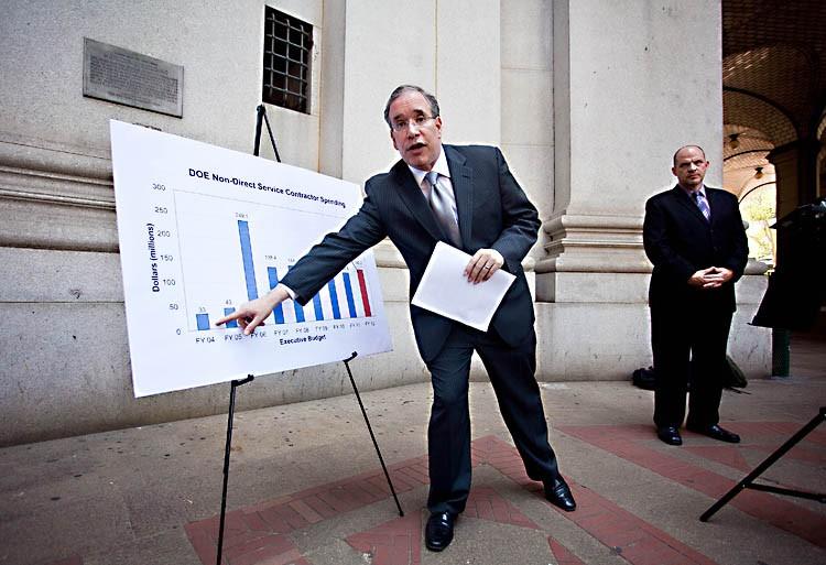 <a><img src="https://www.theepochtimes.com/assets/uploads/2015/09/stringer.jpg" alt="TRANSPARENCY: Manhattan Borough President Scott Stringer refers to a chart documenting the Department of Education's increase in non-direct contract spending since fiscal year 2004 at a press conference on Wednesday in Lower Manhattan. (Amal Chen/The Epoch Times)" title="TRANSPARENCY: Manhattan Borough President Scott Stringer refers to a chart documenting the Department of Education's increase in non-direct contract spending since fiscal year 2004 at a press conference on Wednesday in Lower Manhattan. (Amal Chen/The Epoch Times)" width="320" class="size-medium wp-image-1803594"/></a>