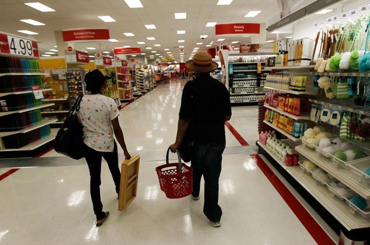 <a><img src="https://www.theepochtimes.com/assets/uploads/2015/09/target_103433552.jpg" alt="CONFIDENCE LOWER: Shoppers walk through Target's Harlem store last month in New York City. The latest consumer sentiment readings show a much grimmer view of the economy.  (Chris Hondros/Getty Images)" title="CONFIDENCE LOWER: Shoppers walk through Target's Harlem store last month in New York City. The latest consumer sentiment readings show a much grimmer view of the economy.  (Chris Hondros/Getty Images)" width="320" class="size-medium wp-image-1814132"/></a>