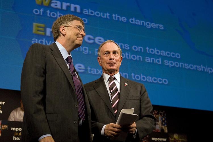 <a><img src="https://www.theepochtimes.com/assets/uploads/2015/09/tobacco.jpg" alt="New York City Mayor Michael Bloomberg stands with Microsoft founder Bill Gates at a conference discussing initiatives for battling tobacco use on July 23, 2008. (Shaoshao Chen The Epoch Times)" title="New York City Mayor Michael Bloomberg stands with Microsoft founder Bill Gates at a conference discussing initiatives for battling tobacco use on July 23, 2008. (Shaoshao Chen The Epoch Times)" width="320" class="size-medium wp-image-1834757"/></a>