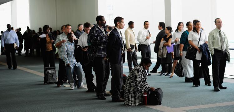 <a><img src="https://www.theepochtimes.com/assets/uploads/2015/09/unemployment_104947907.jpg" alt="Unemployment: People wait in line to enter Choice Career Fairs job fair at the Los Angeles Convention Center on October 7, 2010 in Los Angeles, California.  (Kevork Djansezian/Getty Images)" title="Unemployment: People wait in line to enter Choice Career Fairs job fair at the Los Angeles Convention Center on October 7, 2010 in Los Angeles, California.  (Kevork Djansezian/Getty Images)" width="320" class="size-medium wp-image-1813227"/></a>