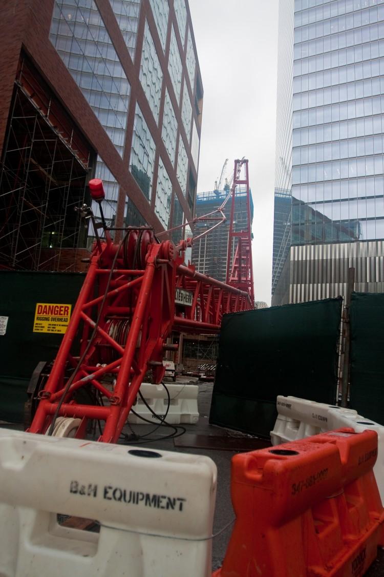 <a><img src="https://www.theepochtimes.com/assets/uploads/2015/09/wtc_rob_MG_2323.jpg" alt="A lowered red crane is seen at the World Trade Center construction site in New York's Manhattan on Saturday, Aug. 27. (Robert Counts/The Epoch Times)" title="A lowered red crane is seen at the World Trade Center construction site in New York's Manhattan on Saturday, Aug. 27. (Robert Counts/The Epoch Times)" width="350" class="size-medium wp-image-1798722"/></a>