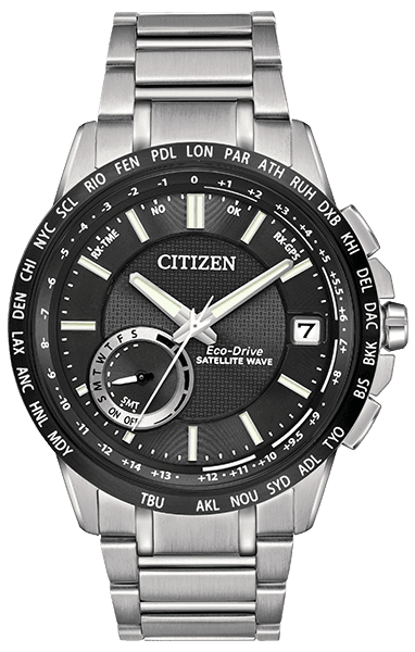 Citizen's Eco-Drive Satellite Wave watch. (Courtesy of Citizen)