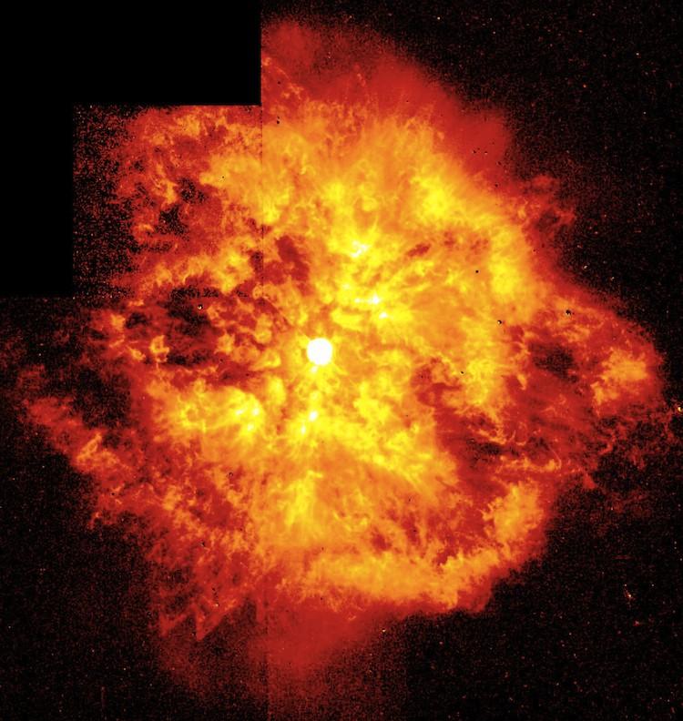 <a href="https://www.theepochtimes.com/assets/uploads/2015/10/bonfire.jpg"><img class="size-medium wp-image-1868940" title="STELLAR BONFIRE: Dramatic image of the energetic star WR124 surrounded by hot clumps of gas being ejected into space at speeds of over 100,000 miles per hour. (NASA/Yves Grosdidier (University of Montreal and Observatoire de Strasbourg), Anthony Moffat (Universitie de Montreal), Gilles Joncas (Universite Laval), Agnes Acker (Observatoire de Strasbourg))" src="https://www.theepochtimes.com/assets/uploads/2015/10/bonfire.jpg" alt="STELLAR BONFIRE: Dramatic image of the energetic star WR124 surrounded by hot clumps of gas being ejected into space at speeds of over 100,000 miles per hour. (NASA/Yves Grosdidier (University of Montreal and Observatoire de Strasbourg), Anthony Moffat (Universitie de Montreal), Gilles Joncas (Universite Laval), Agnes Acker (Observatoire de Strasbourg))" width="590"/></a>
