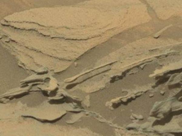 A "spoon" on Mars (NASA)