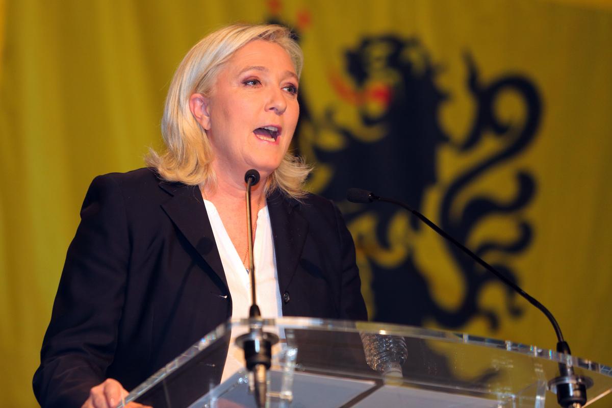 Marine Le Pen in Henin-Beaumont, France on Dec. 6, 2015. (Sylvain Lefevre/Getty Images)